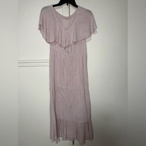 Soft Surroundings Light Pink Midi Dress size XS